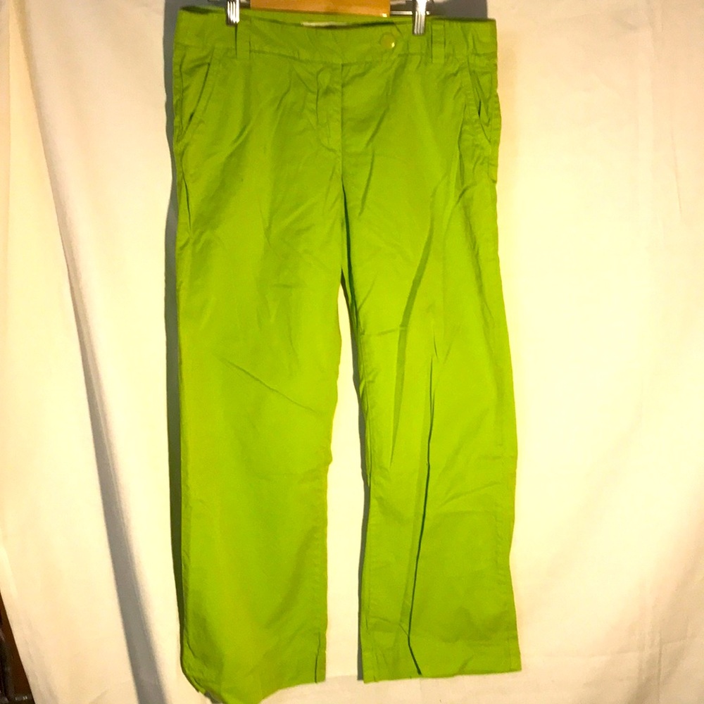 J.Crew Chino Bright Green 10R